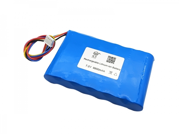 7.2V 9900mAh 18650 cylindrical lithium battery | 2S3P lithium battery